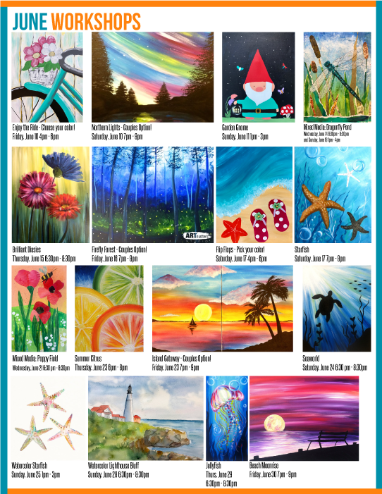 print designer for hire painting classes calendar